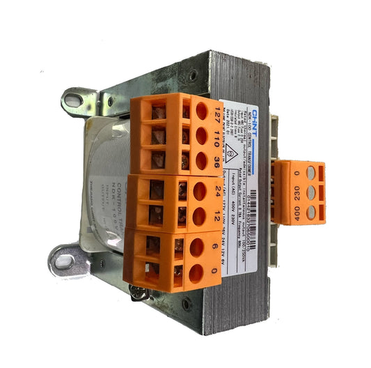 Chint Control Transformer 100VA NDK-100 for door chimes and bells with orange terminal blocks