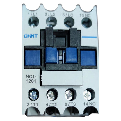 Chint Magnetic Contactor 12A Coil Voltage 220V 3 NO + 1 NC NC1-1201