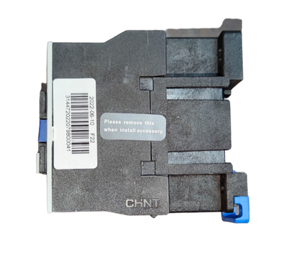 Chint magnetic contactor 25A 220V with robust design for reliable electrical control applications
