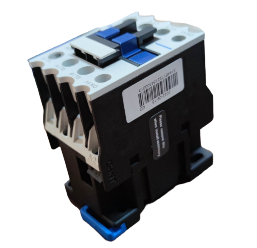 Chint magnetic contactor 25A 220V for electrical control with multiple connection terminals