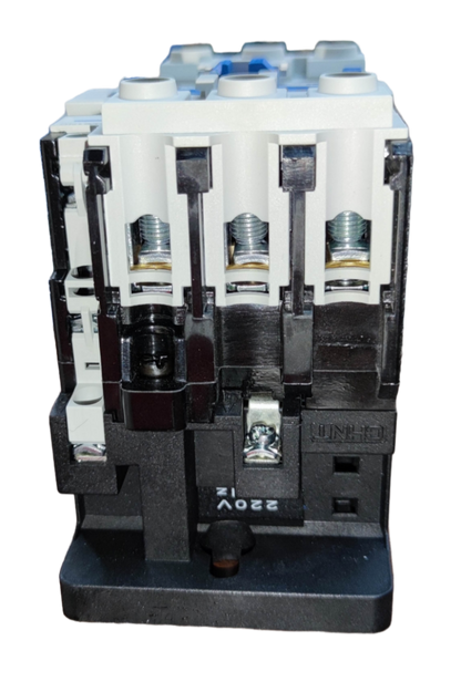 Chint Magnetic Contactor 80A 220V electrical switch with black and white components