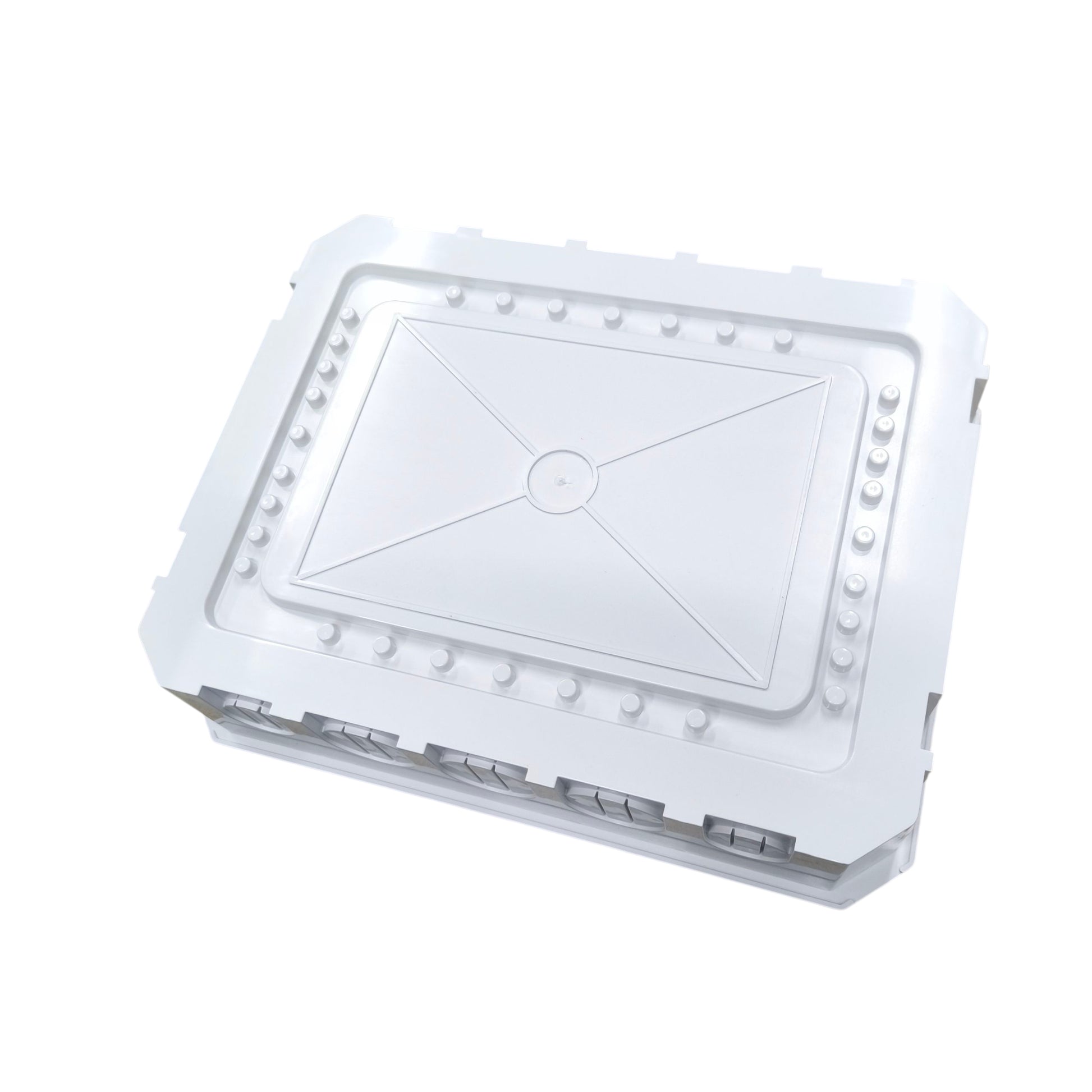 Chint Miniature Circuit Breaker DB-12F compact white housing with removable top cover and terminal slots