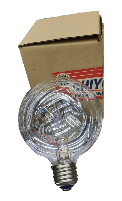 Electx Electrical Supply high powered mirrored reflector bulb incandescent light with packaging box