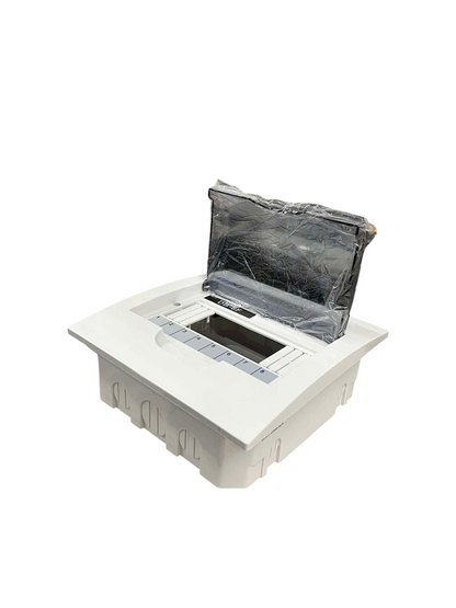 Chint 6 way panel board for safety switches with protective cover for electrical installations