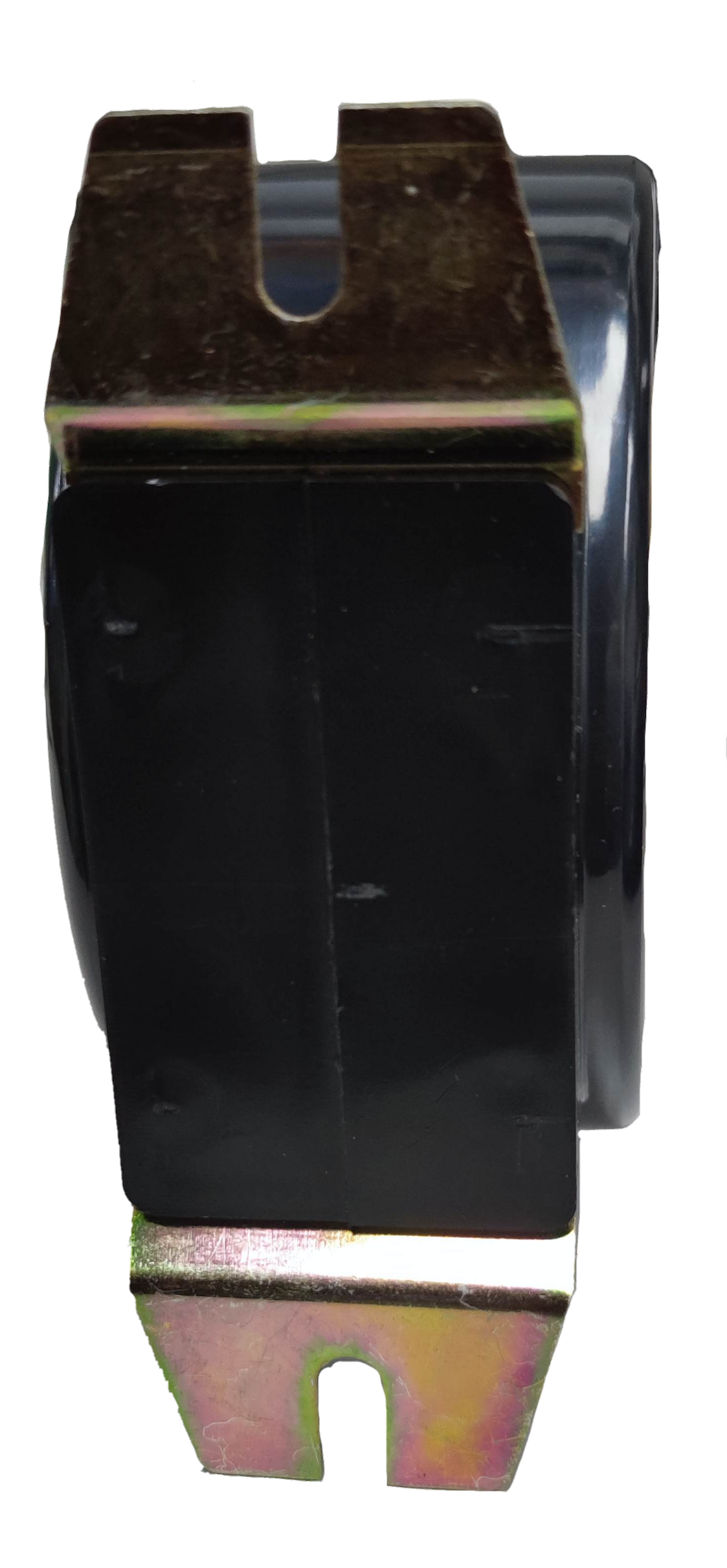 CK-61 Current Transformer 400:5 15VA with metal mounting brackets and black housing