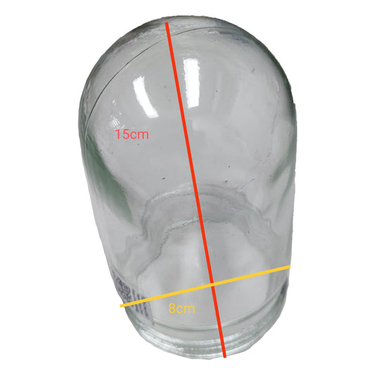 Clear Vapor Lamp Cover Glass Industrial