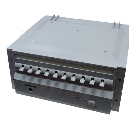 Commax 10 Station Intercom System CLS-10 Expandable With Handset T06 and 10pcs Sub-Station 1pc CLS-10 + 10pcs TP-S + 1pc T06