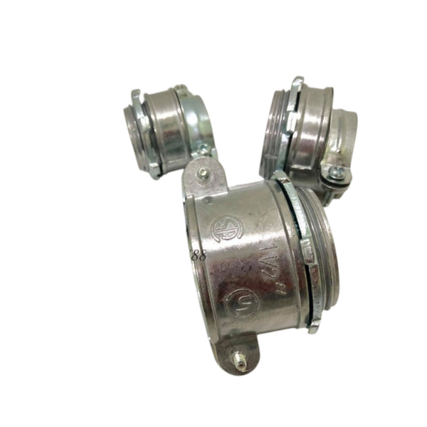 Flexible Straight Connector 50mm RSC | Electx Electrical Supply