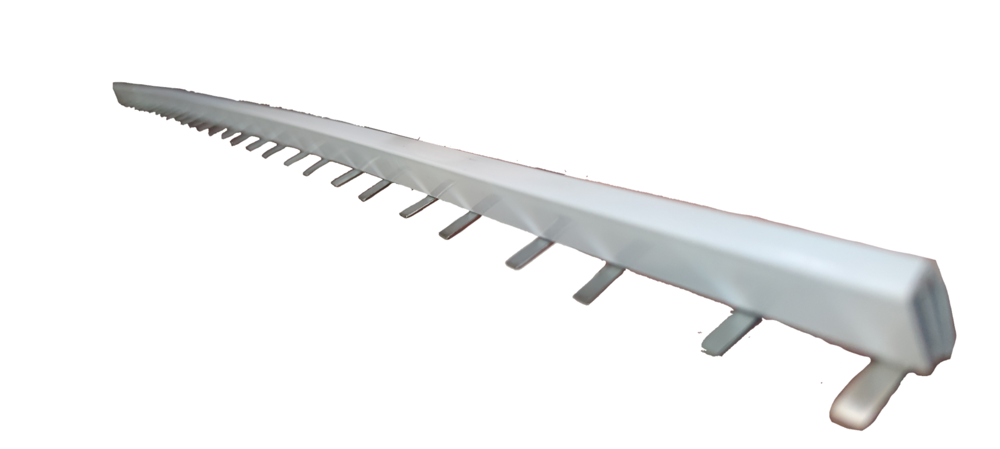 Grippes Bus Bar 2P for 2Pole 3 Module electrical circuitry part in white plastic casing