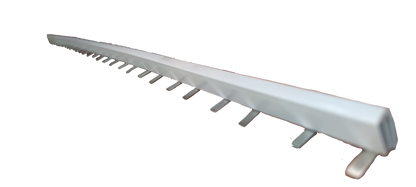 Grippes Bus Bar 2P for 2Pole 3 Module electrical circuitry part in white plastic casing