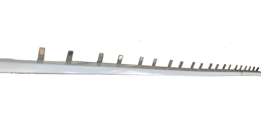 Grippes Bus Bar 2P for 2Pole 3 Module electrical circuitry part with multiple connectors in white