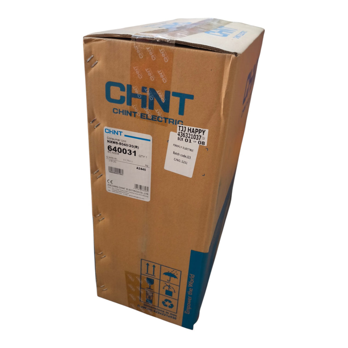 Chint Control Box 500mm x 400mm x 200mm NXW5-5040/20, Metal Enclosure Panel Board