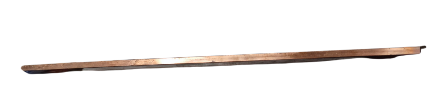 Copper bus bar 3mm thick assorted length for electrical connections and conductivity