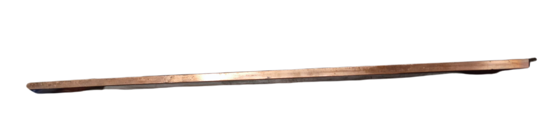 Copper bus bar 3mm thick assorted length for electrical connections and conductivity