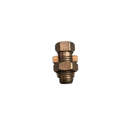 Solderless Connector 1 Bolt 1.25-8MM metal threaded stud with hex nuts for secure electrical connections