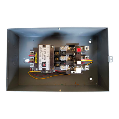 Cutler Hammer Magnetic Starter 90A 480V Coil Voltage with Start and Stop Button