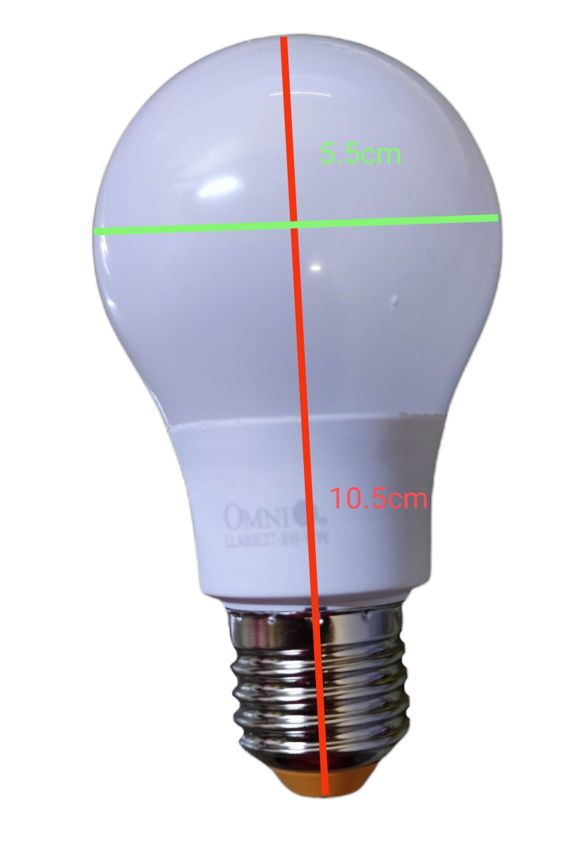 Omni 9W LED Bulb E27 220V A60
