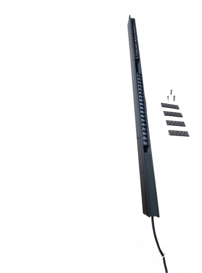 Magnetic Track Light 1 Meter 50mm with 2Pcs 18W LED Grille Track Light 220V Warm White 3000K ( ILLUMIQ TERRA)