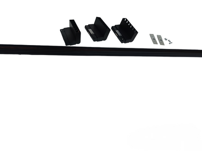 ILLUMIQ TERRA Magnetic Track Light 1 Meter 26mm with 3pcs 6W LED Foldable Grille Track Light Cool White 4000K 220V