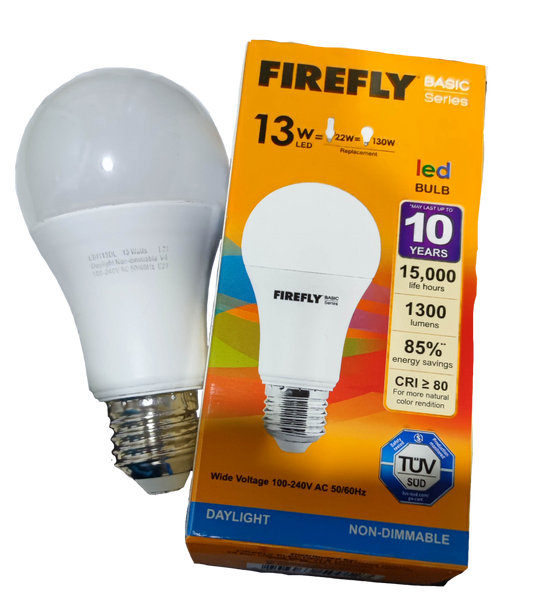 Firefly 13W LED Bulb E27 Daylight 6500K