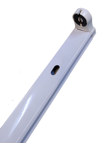 LED Fluorescent Fixture 1200mm Fixture Only, 14W 16W 18W LED Fluorescent Fixture Double Ended