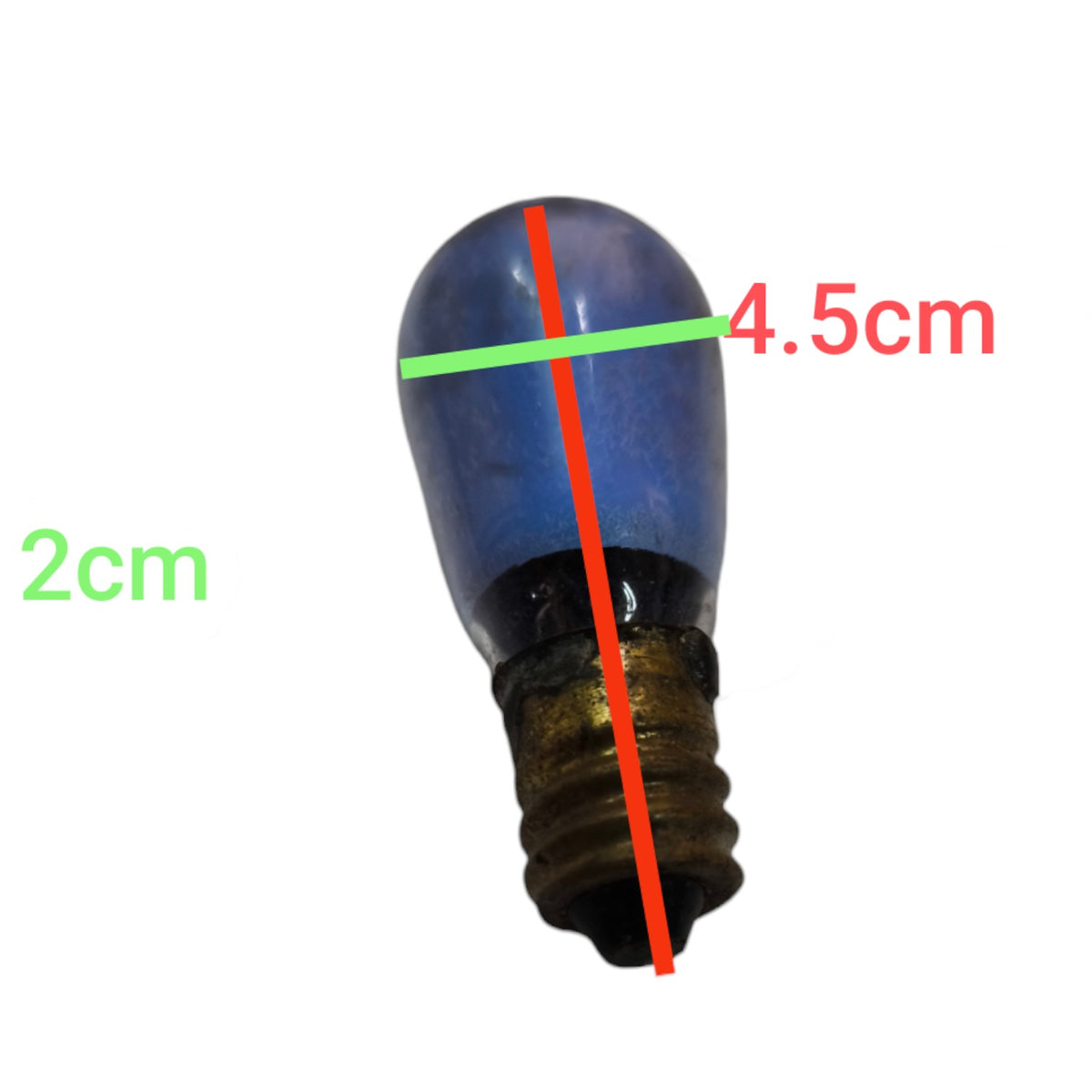 5W Pigmy Decorative Bulb E12 220V Color Blue