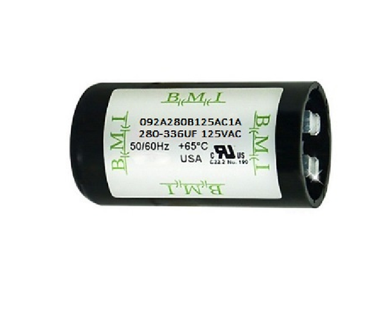 Motor Starting Capacitor 280-336uF BMI Brand Available in: (125VAC and 250VAC)