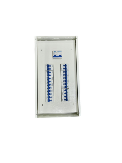 Panel Board 125A 2Pole Main Royu Miniature Circuit Breaker Metal with 12 Branches 2 Pole (Panasonic)