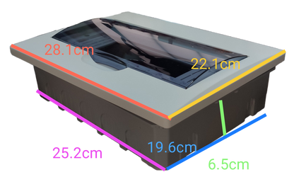 Omni 12 Ways Distribution Panel Box MDP-12PP Recessed Type Distribution Panel for Miniature Circuit Breaker