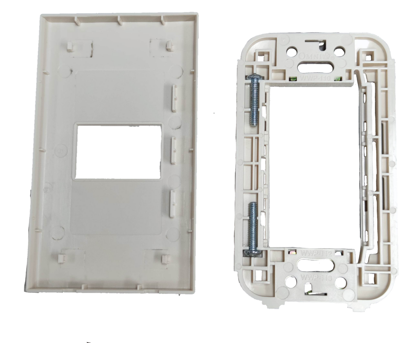 Omni 1 Gang Device Cover Wide Series WWP-110