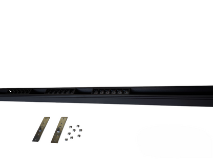 Magnetic Track Light 1 Meter with 3pcs 6W Grille Type Warm White 3000K with 100W Power Supply 220V ( ILLUMIQ TERRA) 50mm Track