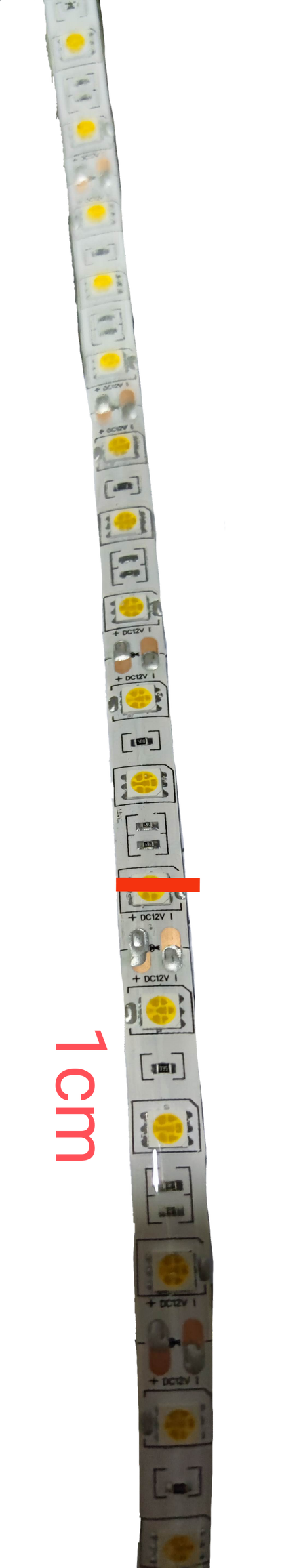 LED Strip Light with Protective Cover 12V DC 5 Meters Per Roll for Cove Lighting Daylight 6500K