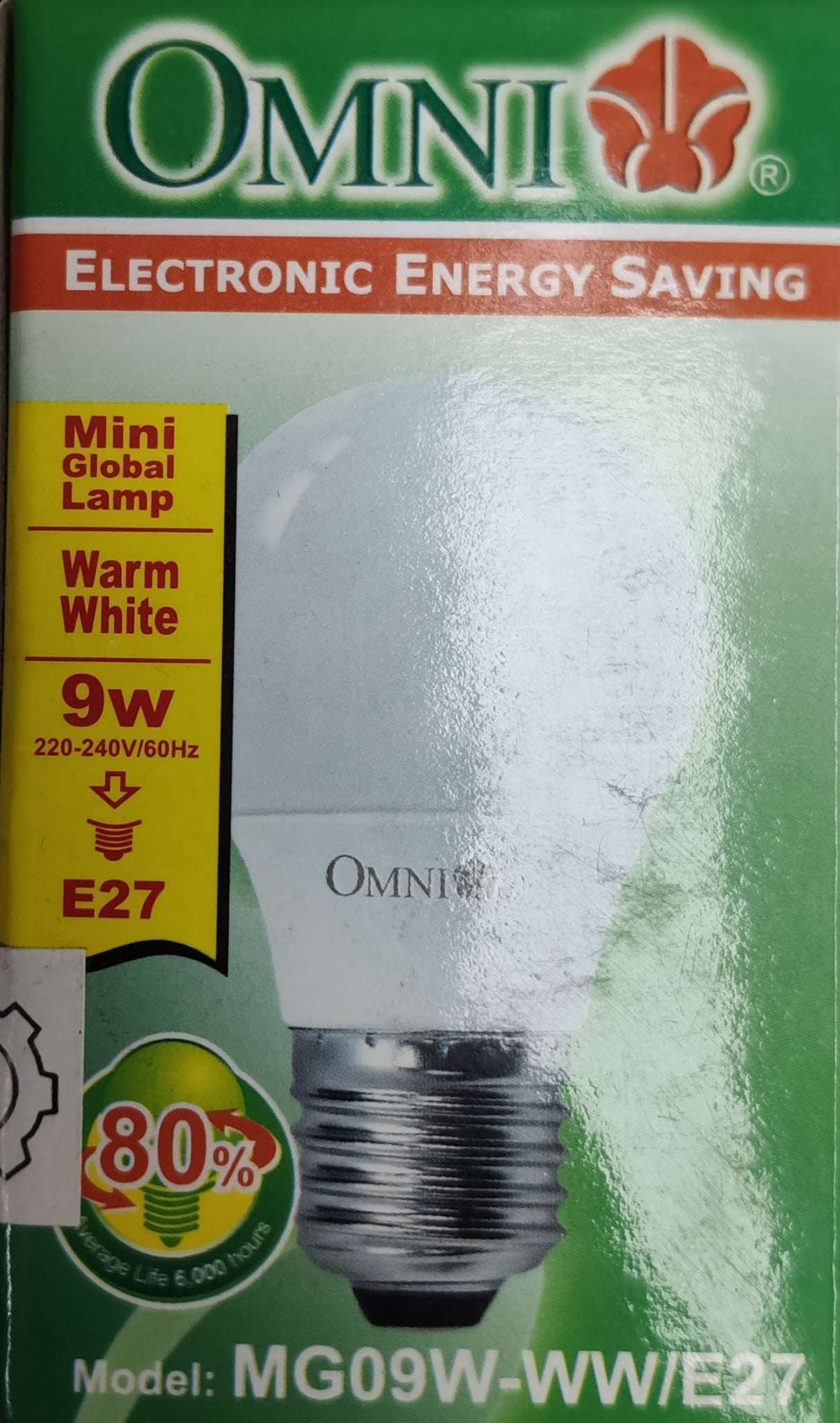 Omni 9W Warm White E27 220V CFL Mini Global Lamp