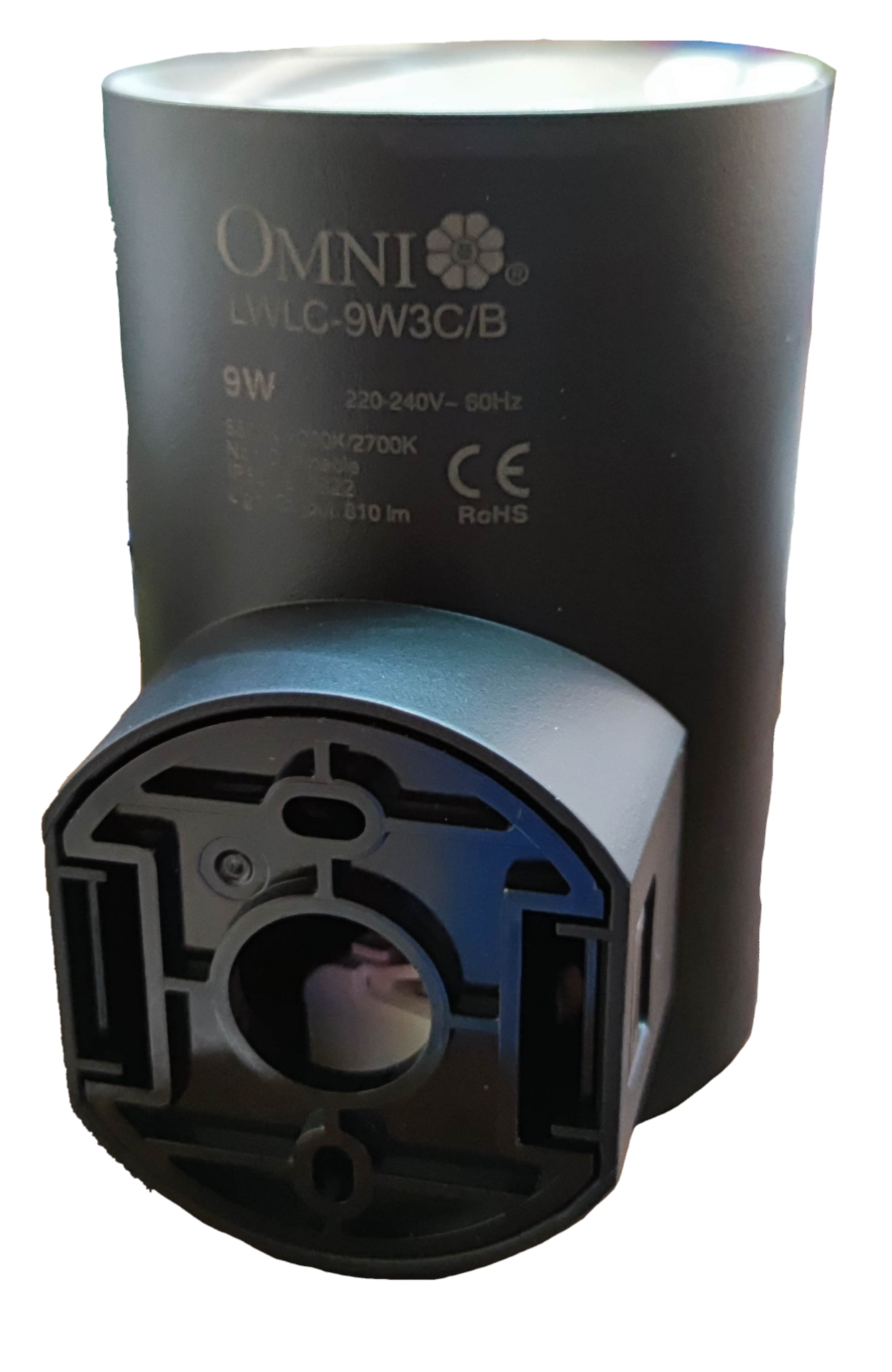 Omni 9W Tri Color LED Wall Lamp 220V Weather Proof 810 Lumens 6500K, 4000K, 2700K