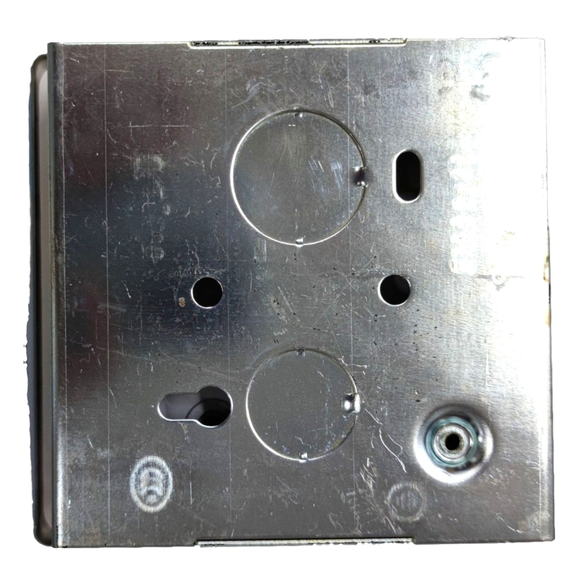 Royu 30A Range Outlet with Stainless Plate Cover and Square Utility Box 220V WH941/SL
