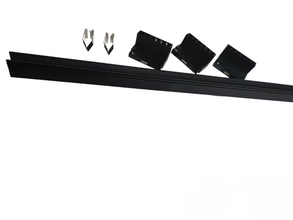 ILLUMIQ TERRA Magnetic Track Light 1 Meter 50mm with 3pcs 6W LED Foldable Grille Track Light Cool White 4000K 220V