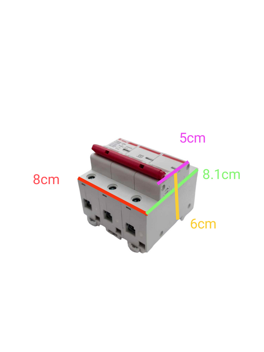 Himel 125A 3Pole Miniature Circuit Breaker 10KAIC 220V HDB3w125H3C125