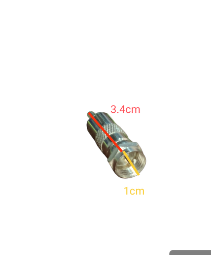 Local RCA Connector Male Plug to Female Plug