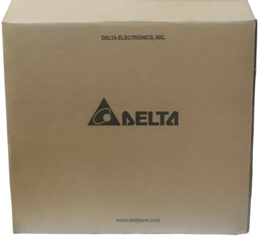 Delta Electronics box for VFD 3 phase 220V industrial motor controller ready for shipping