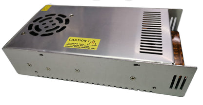 ZwitseRise metal enclosure Power Supply 12V 50A with cooling fan and ventilation slots