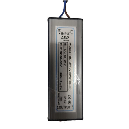 30W LED Driver 12V DC Input 12-24V DC Output 30-36V DC 900mA For 30W SMD LED Chip