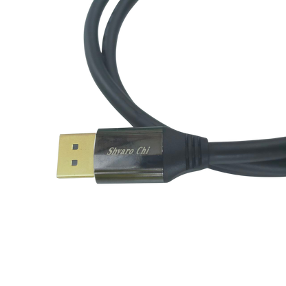 High-quality display port cable 1 meter for connecting monitors and accessories easily
