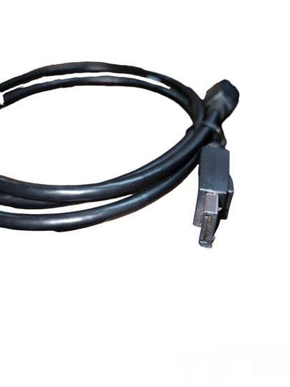 Grippes Display Port Cable 1.5 Meters black with durable connectors for high-definition video