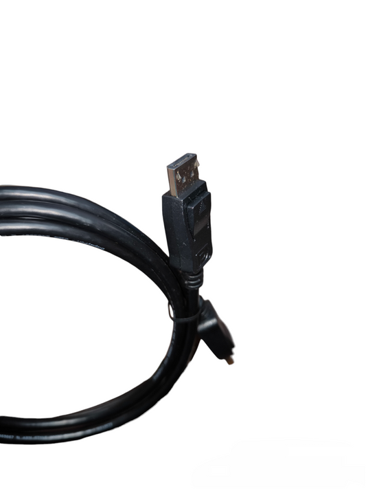 Grippes Display Port Cable 1.5 Meters with black connectors and durable insulation