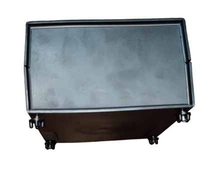 Electx DIY plastic enclosure 170x135x90mm gray rectangular box with removable lid and corner screws