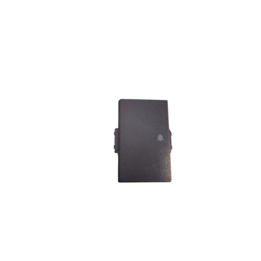 Panasonic Door Bell Switch 1 Device Slim Art black power point switch with bell icon