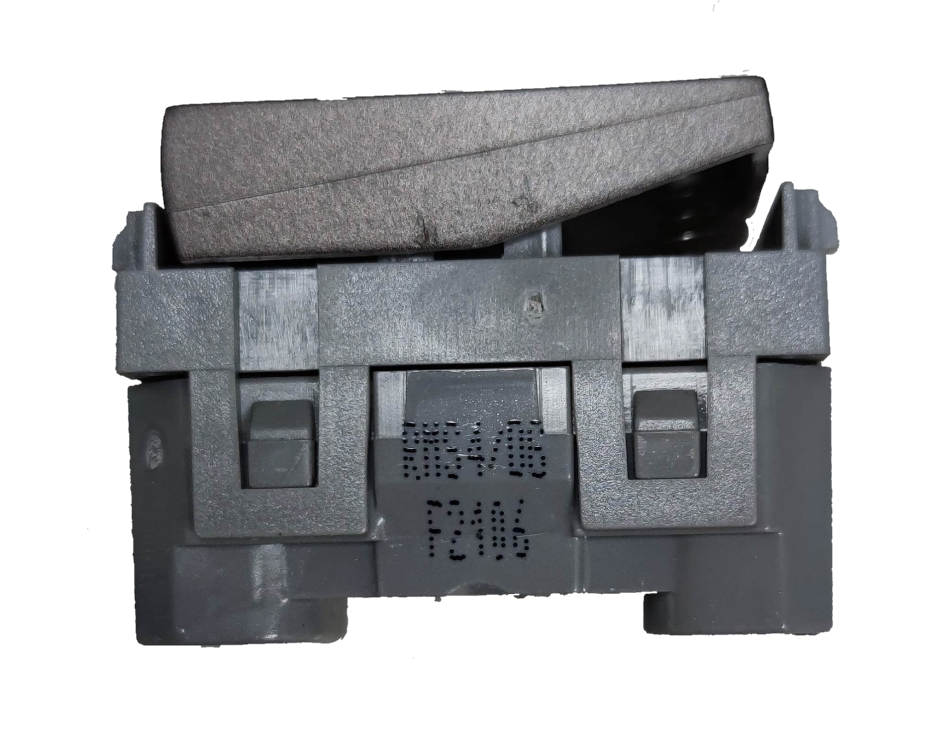 Royu Door Bell Switch 15A 250V Plano Series in gray plastic housing for power points and switches