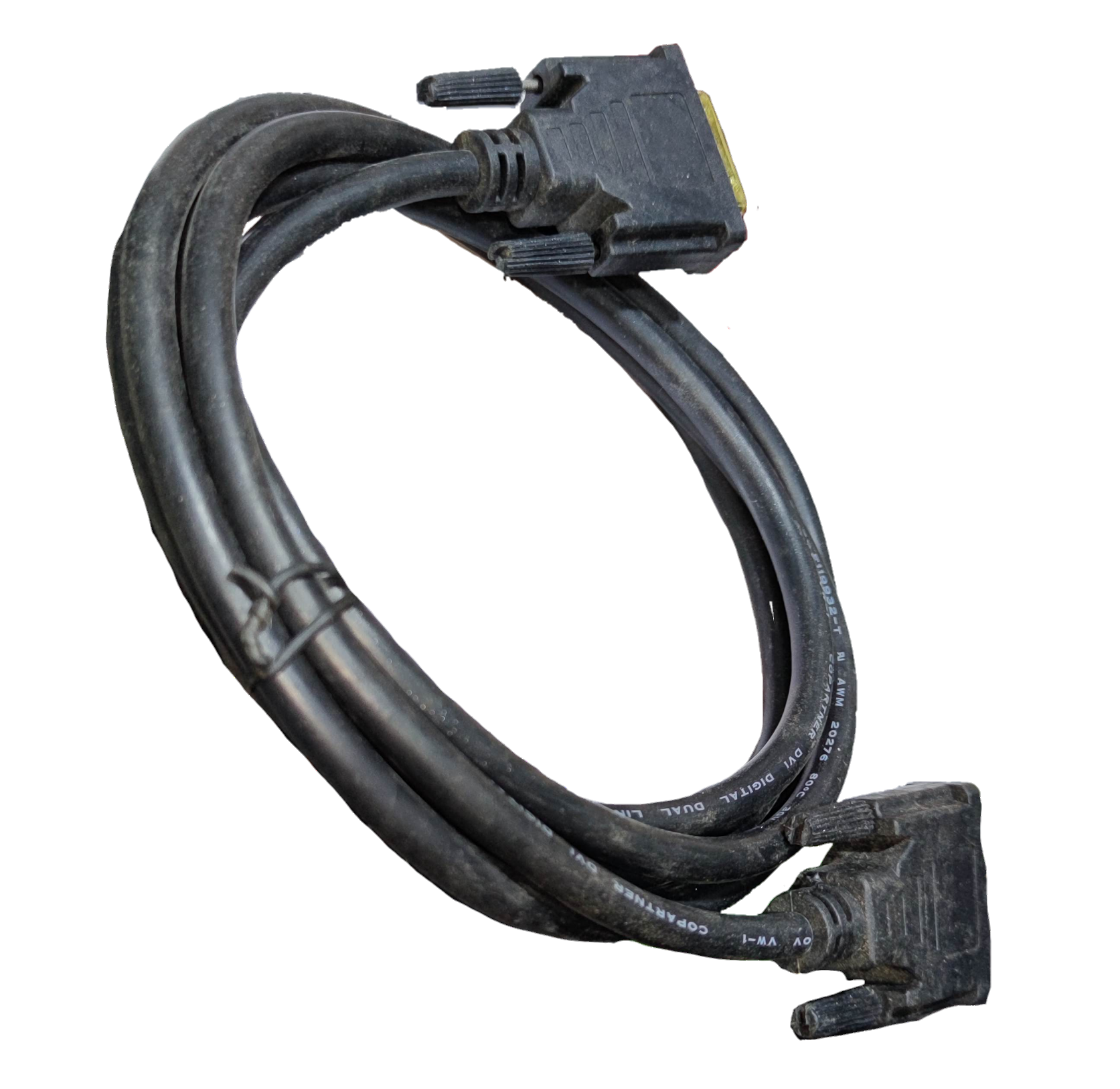 DVI to DVI cable 1.5 meters for connecting devices with high-quality video transmission