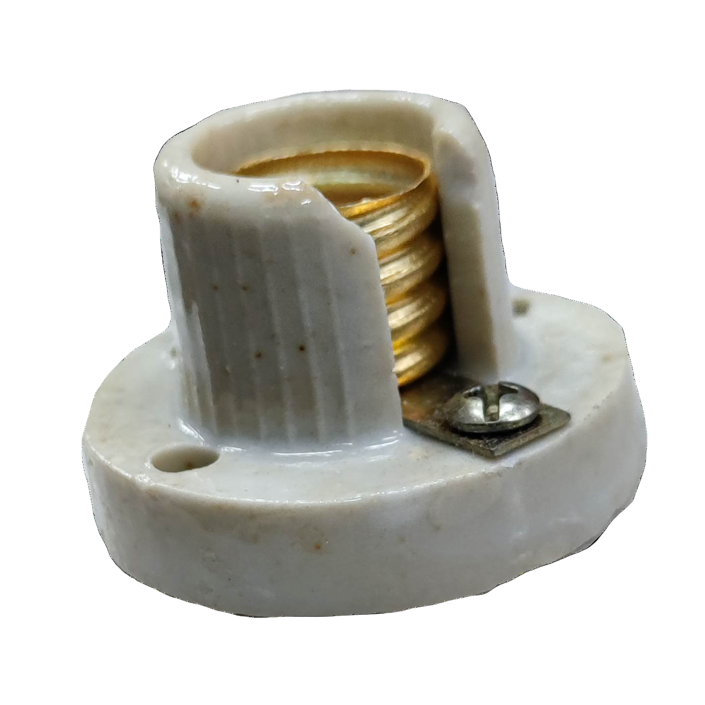 E12 Porcelain Socket Receptacle 2A for reliable lighting installations and accessories