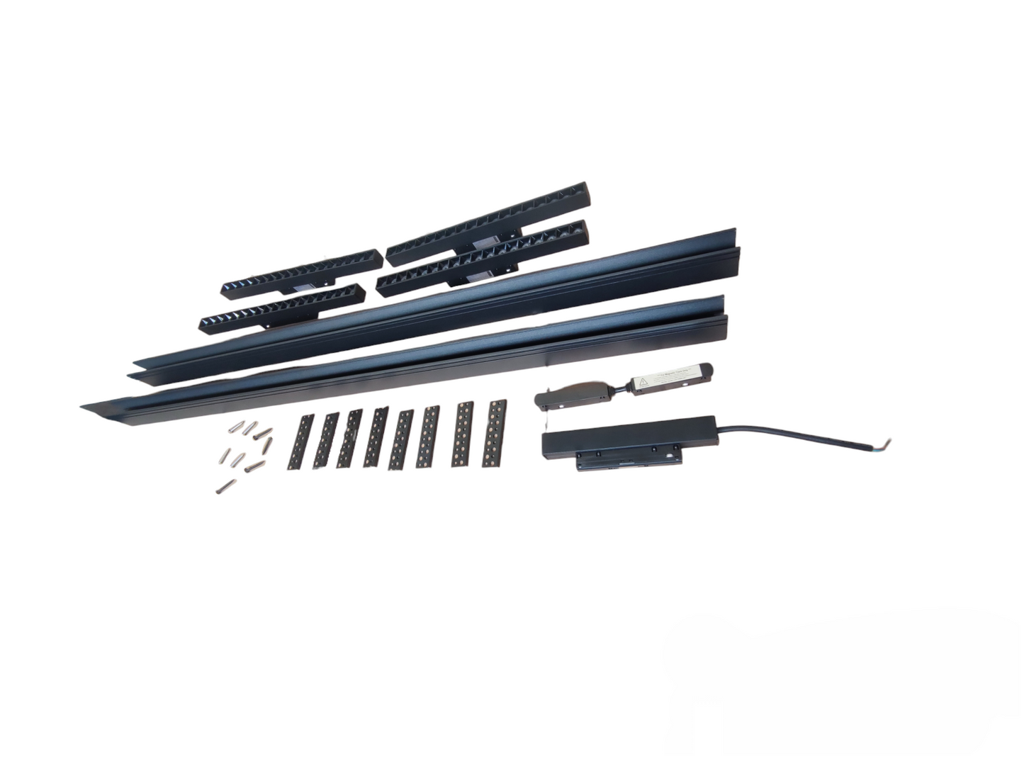 ILLUMIQ TERRA Magnetic Track Light 2 Meters 50mm with 4pcs 18W LED Grille Track Light 220V Warm White 3000K 20 Series